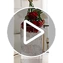 Hawesome 12PCS Artificial Silk Flowers Realistic Roses Bouquet Long Stem for Home Wedding Decoration Party (White, 6 Flowers 6 Buds)
