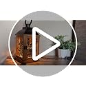 Candle Warmer Lamp Wood with Timer and Dimmer, Enclosed Farmhouse Candle Warmer Lantern for Jar Candles, Housewarming Home Decor Women Mom Gift (Handmade Wood)