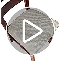 Genina Seat Covers for Dining Room Chair Seat Slipcovers Kitchen Chair Covers (Taupe, 4 Pcs)