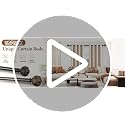 Bronze Curtain Rod 32 to 58 Inches (2.6 to 4.8 ft), USFOOK 7/8 Inch Telescoping Splicing Curtain Rods for Windows 20 to 54 Inch, Drapery Rods with Leaf Finials