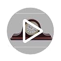 Bulova B1929 Bulova Annette I Chiming Mantel Clock, Model B1929 | Classic Mahogany Finish | Westminster Melody on the Hour | Battery Powered I Chiming Clock