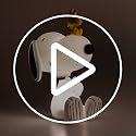 Grupo Erik Snoopy Lamp | Night Light, Kids Lamp, Desk Lamp, Mood Lights, Table Lamp | Snoopy – lifestyle view