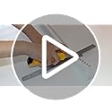 Changshade 6 Pack Temporary Shades, Pleated Paper Blinds for Indoor Windows Cut to Size Adhesive Paper Shades No Tools No Drilling for Office, Bedroom, Living Room,36" W x 72" H,White