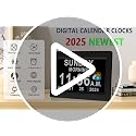 【Upgraded】27 Alarms Digital Talking Clock with Day and Date, Custom Reminders, 1280*800p HD Dsiplay, 10-Levels Dimmer, Auto DST, Sleep Trainer for Elderly Dementia, Voice-Talking with Remote