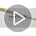 Curtain Track - Ceiling Mounted Curtain Rail for Curtains, Drapes, and Room Dividers - USA Made - Small+ (12 Feet), Pure White