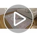 Lahome Pink Rug for Girls Bedroom 5x7, Soft Washable Floral Area Rug, Boho Non Slip Carpet for Kids Room, Teen Room, Playroom, Nursery, Classroom, Living Room