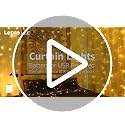 LE Fairy Curtain Lights Battery Operated & USB Plug in, Remote 10 x 10 ft Hanging String Lights for Bedroom Wall, 300 LED Indoor Outdoor Twinkle Lights for Wedding Party Backdrop Tent, Patio, Gazebo