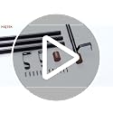 Wood Curtain Rods for Windows 32 to 84 Inch, 1 Inch Heavy Duty Adjustable Decorative Curtain Rod, Modern Farmhouse Drapery Rod for Bedroom, Patio and Living Room