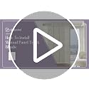 Graywind Manual Sliding Panels Natural Woven Panel Track Blinds Wand Control Window Blinds for Patio Sliding Glass Door Large Windows Width Up to 153", Custom Size (Terrazzo)