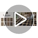 Lahome Checkered Easy Jute 3x5 Entryway Front Porch Rug, Black Diamond Indoor Outdoor Patio Layering Rug, Washable Farmhouse Neutral Non Slip Non Shedding Door Carpet for Backyard Blacony
