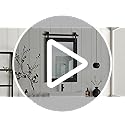 Farmhouse Bathroom Mirror for Over Sink 22”x32” Black, Rustic Western Barn Decor Bathroom Vanity Mirror, Wall Mirror for Bathroom, Living Room, Bedroom, Entryway