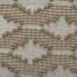 SIMPLIHOME Rowan Pouf - 18 inch Wide Hand Woven Cotton/Jute Square Pouf Ottoman in Natural and White, Footstool for Living Room or Bedroom with Polystyrene Bead Filling, Fully Assembled