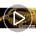 SURNIE LED Rope Lights Outdoor Waterproof Warm White, 50ft Outside Bright Lighting Cuttable Connectable Flexible 110V Cool Clear Flat 3000K, Indoor Deck Patio Christmas Camping Decor, Not Tube Rope