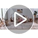 Area Rug Living Room - 5X7 Abstract Washable Large Soft Foldable Non Slip Rug Neutral Modern Low Pile Carpet for Bedroom Nursery Dining Room Kitchen Home Office Indoor - Brown