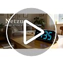 Netzu Digital Alarm Clocks for Bedrooms, Loud Alarm Clock with Dual Alarms, Bold Digits, 5 Dimmers, 4 Volumes, Snooze, Bedside Clock for Deep Sleepers Kids Teens Seniors, Plug in Clock, Easy to Set