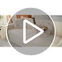 MYSKY HOME Couch Cover for Pets, Beige Couch Covers for 2 Cushion Couch Sofa, Sofa Slipcover Sectional L Shape Chenille Covers for Pets, Throw Couch for Dogs, Kids,71" X118"