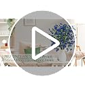 Artificial Flowers 8PCS Silk Flowers with Long Stems, Fake Flowers Bulk Fake Babys Breath, Royal Blue Flowers for Tall Vase Outdoor Garden Wedding Party Home Table Centerpiece