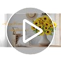 AmyHomie Artificial Sunflowers for Outdoors - 2 Bunches Fake Sunflower Bouquets with 14 Large Blooms, UV Resistant Silk Flowers for Home Wedding Fall Decor, Garden Party Centerpieces, 17.7 Inches