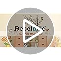 decalmile Outer Space Wall Decals Rocket Planets Astronaut Wall Stickers Baby Nursery Boys Bedroom Playroom Wall Decor