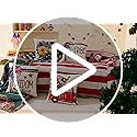 Hongsome 4th of July Decor-Throw Pillow Covers 18x18in Set of 4,Patriotic Linen Pillow Case for Independence Day,Memorial Day,Veteran's Day,USA,American Summer Outdoor Red White Blue Decorations