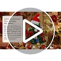 BSTCRAFT Mini Christmas Tree, 22 inches, Green, Artificial Tree with Lights, Santa Christmas Hat, Mini Christmas Ornaments for Tabletop Decorations