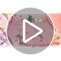 Cludoo 4 Inch Acrylic Ornaments Blanks, 30pcs Clear Round Acrylic Ornament Blanks, Acrylic Circle Disc Ornament Blanks with Hole for Vinyl, Christmas Decor, Engraving, Painting, and DIY Crafting