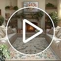 8x10 Area Rugs Washable Rug: Large Boho Living Room Rug Soft Non-Slip Low Pile Carpet Indoor Floor Non-Shedding Neutral Floral Carpets for Bedroom Dining Room Farmhouse Nursery Beige