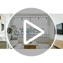 Allesin Top Down Bottom Up Cellular Shades,Blackout Blinds Noise Reduction,Cordless Cellular Shades Room Darkening Honeycomb Blinds,Blackout (White,27"x64")