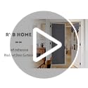 RYB HOME Blackout French Door Curtain, Small Window Drape Thermal Insulated for Kitchen Back Door Classroom Lockdown Garage Half Glass, No Drill Adhesive Privacy Blind, W26 x L40 inch, 1 Panel, Black