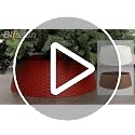 Blissun Christmas Tree Ring, 28.5" Plastic Christmas Tree Collar, Christmas Tree Skirt for Artificial Christmas Trees Decoration (Extra Large, White)