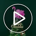 Pink Flamingo Christmas Tree Topper, Flamingo Tree Toppers with Fluffy Artificial Feathers, Christmas Home Holiday Ornament (Pink, 9.8" * 9.1" * 5")