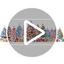 2FT Mini Christmas Tree, Artificial Tabletop Christmas Trees with 60 LED Lights, Prelit Small Christmas Tree, 100 Branch Tips, 80 Ornaments, Indoor Christmas Table Decor for Home Party