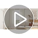Guken Natural Cream Linen Curtains 84 inches Long for Living Room Bedroom 1 Panel Back Tab Privacy Semi Sheer Boho Farmhouse Light Filtering Window Curtain 84 Inch Length Ivory Off White Linen Drape