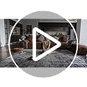 8x10 Area Rugs for Living Room Rug Washable: Modern Large Rug for Dining Room Bedroom Carpet Non Slip 8 by 10 Indoor Abstract Nursery Home Office Blue Grey