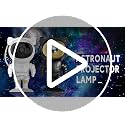 Astronaut Star Projector Galaxy Light, 360° Space Man Buddy Projector Sky LED Night Light Space Starlight Planetarium Spaceman Lamp Gifts for Kids Adults Bedroom Ceiling Room Decor
