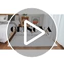ORINOVA Camel Plush Shag Faux Rabbit Washable Fuzzy Fur Rugs for Living Room Bedroom Kids Circle Small Nursery Area Rug Round Rug 3ft
