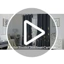 Estelar Textiler Black Blackout Curtains for Bedroom 84 Inches Long, Room Darkening Grommet Thermal Insulated Curtains for Living Room, Light Blocking Drapes with Gold Print Design,52Wx84L,2 Panels