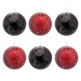Hallmark Disney Tim Burton's The Nightmare Before Christmas Ornaments, Tin Ball, Set of 12