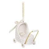 Hallmark Keepsake Christmas Ornament 2024, Baby's First Christmas Pram, Porcelain, Baby Gift