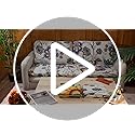 SmoothNovelty 8 Pcs Stretch Patio Cushion Covers Outdoor Couch Cushions Slipcovers Replacement Washable Furniture Protector with Elastic Bottom Reusable Furniture Protector, Sunflower Printed