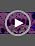 Deep Purple Glitter Birthday Candles for Girls - Number 7 Candle Cake Topper for Kpop Themed Birthday Party Decorations