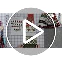 Shabby Fabrics Bargello Christmas Tree Skirt Pattern Large (Pack of 2)