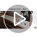 DALIX White Vertical Replacement Blinds Slats Sliding Door Window Patio (12 Pack)
