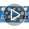 Classic Day of The Week Wall Clock - 10" Solid Mahogany Wood Frame, Ideal Retirement Gift for Men and Women, Day Clock for Seniors and Retirees
