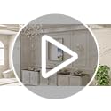WEER 22X30 Inch Brushed Nickel Bathroom Mirror, Brushed Silver Metal Frame Mirror, Rounded Rectangle Silver Bathroom Vanity Mirror, Tempered Glass, Anti-Rust, Hangs Horizontally or Vertically