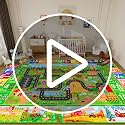 Kids Rug for Car Toy Farm Track View, Farm Life Road Traffic for Playroom Kids, Educational Play Mat for Toddlers Nursery Classroom (3-ABC Farm, S-59×39.4")