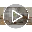 Treatmentex Buffalo Check Curtains 84inch Farmhouse Pom Pom Drapes for Living Room Vintage Gingham Plaid Semi Sheer Tan Window Curtains for Bedroom Kitchen 2 Panels Rod Pocket Taupe and White